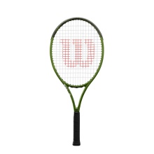 Wilson Children's Tennis Racket Blade Feel Comp 25in (9-12 years) - strung -